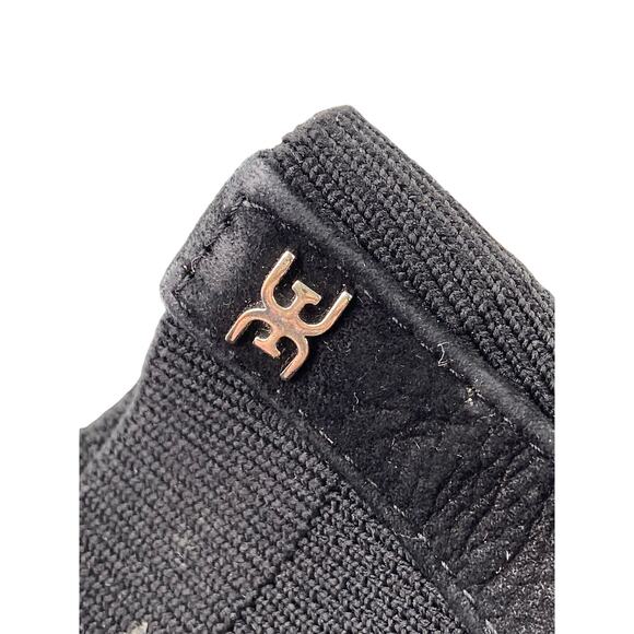 Sam Edelman Women's Black Suede Block Heel Zip Up Round Toe Tall Boots Size 6 - Picture 5 of 7